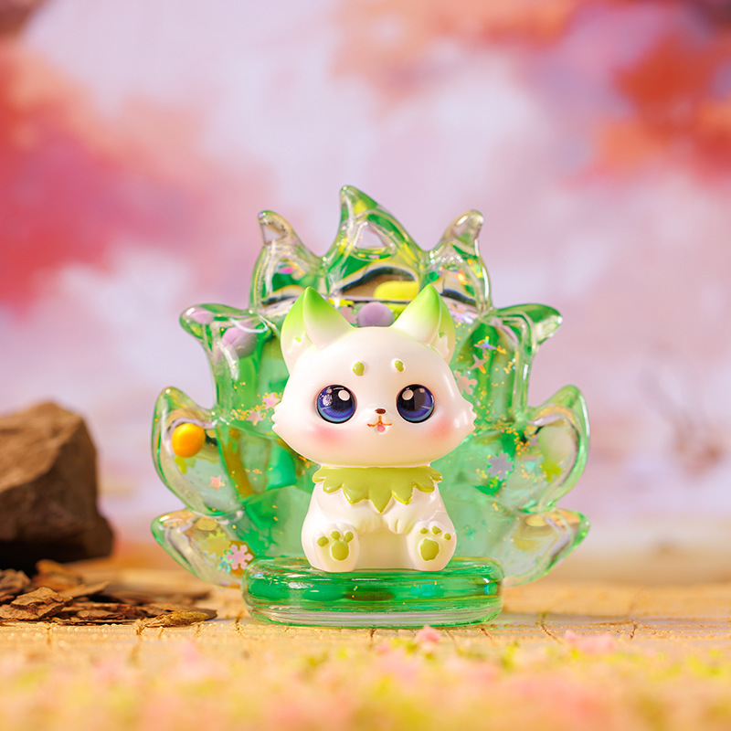 抖音畅销幻彩流沙狐盲盒萌系可爱房间装饰桌面摆件送闺蜜朋友礼物|undefined