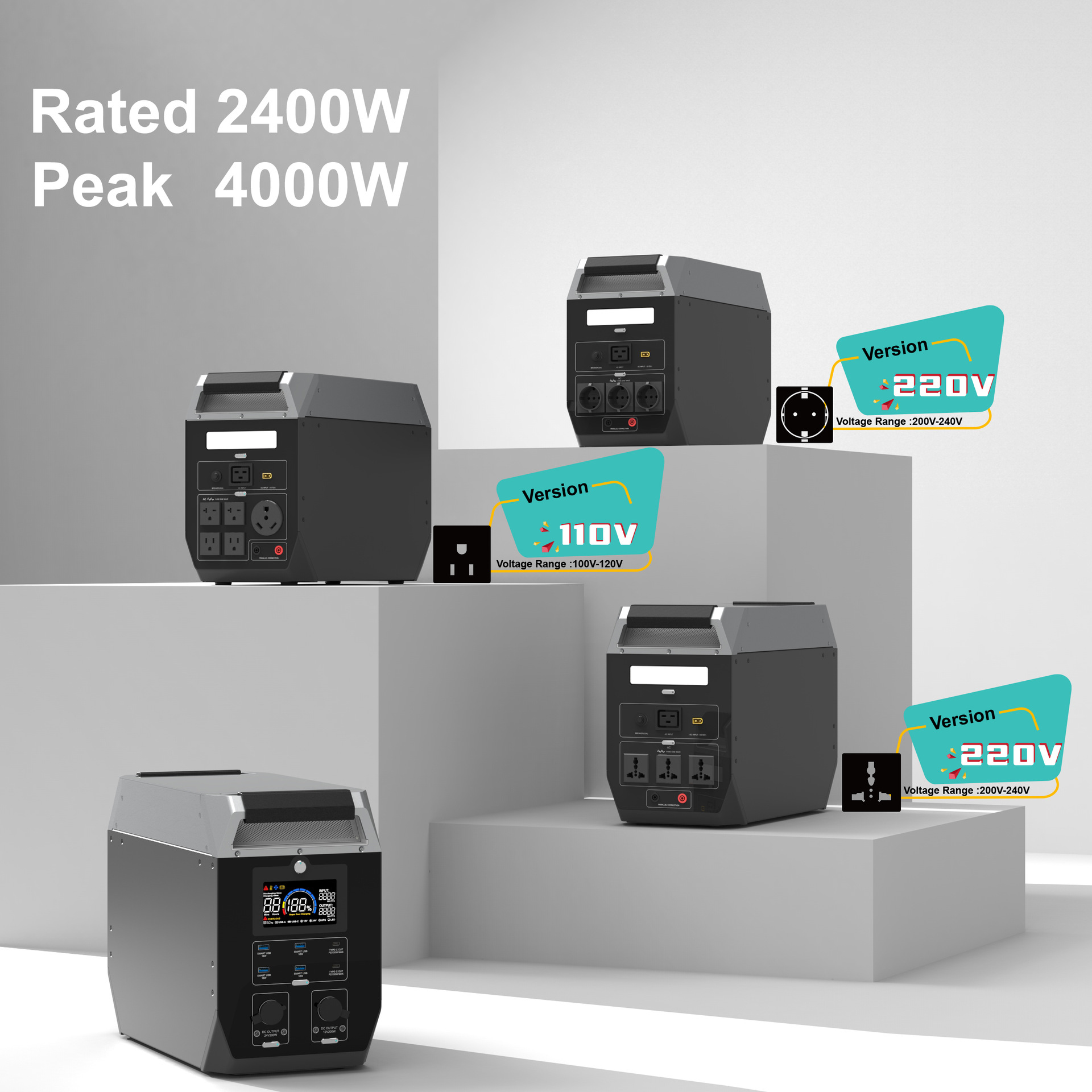Capacious power supply