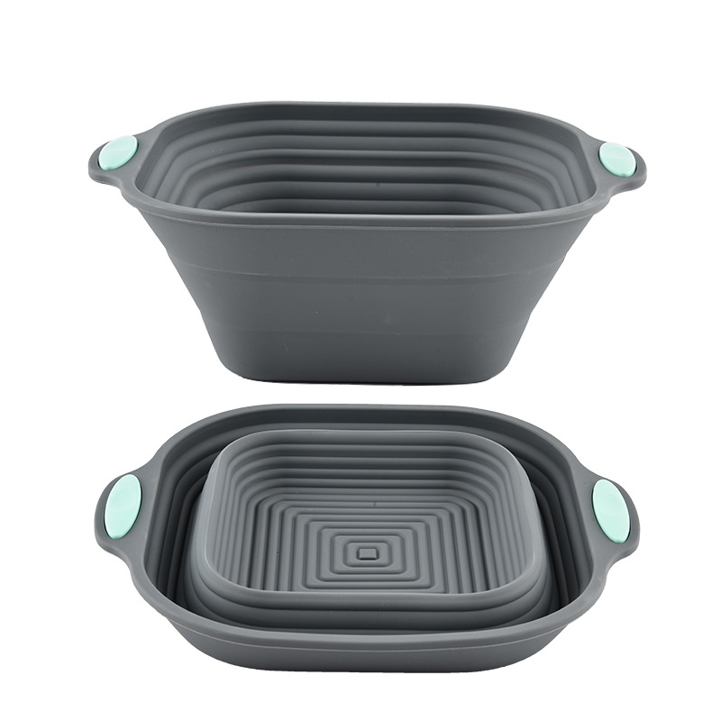 Square folding fermentation tray
