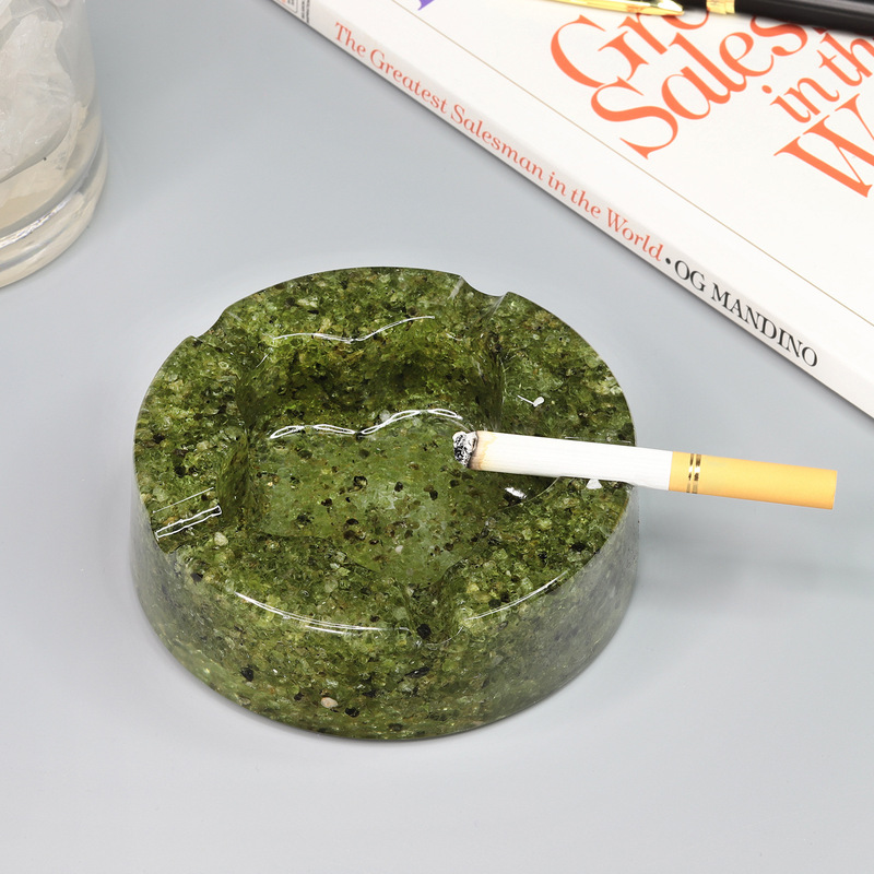 树脂混能量水晶碎石梅花形烟灰缸收纳客厅办公室桌面水晶创意摆件 树脂混能量水晶碎石梅花形烟灰缸收纳客厅办公室桌面水晶创意摆件 图 13