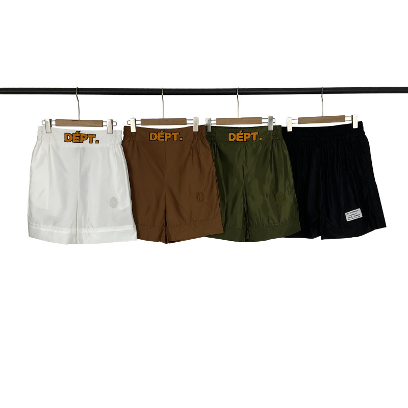 25 Cross-Border American Trendy Brand Gallery Dept Letter Towel Embroidered Casual Shorts for Men and Women High Street Five-Point Pants 25 Cross-Border American Trendy Brand Gallery Dept Letter Towel Embroidered Casual Shorts for Men and Women High Street Five-Point Pants