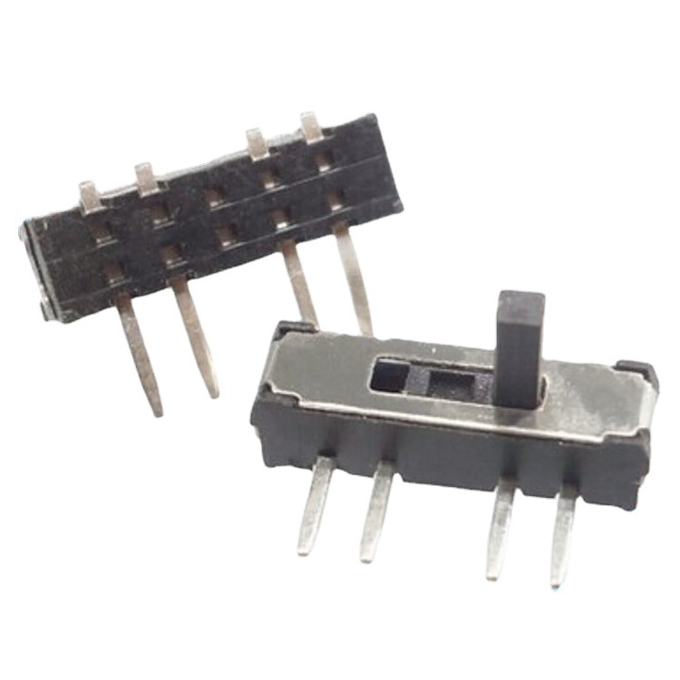 小3档拨动开关、SMT三位滑动开关  拨动开关三档1P3T