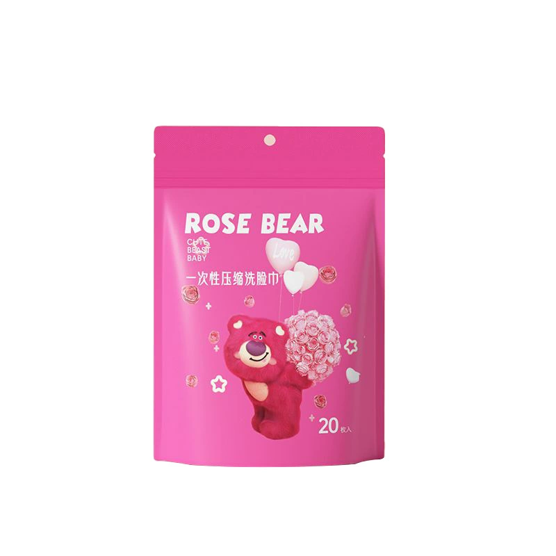 Disposable towel for face washing for traveling, increased thickness, official product