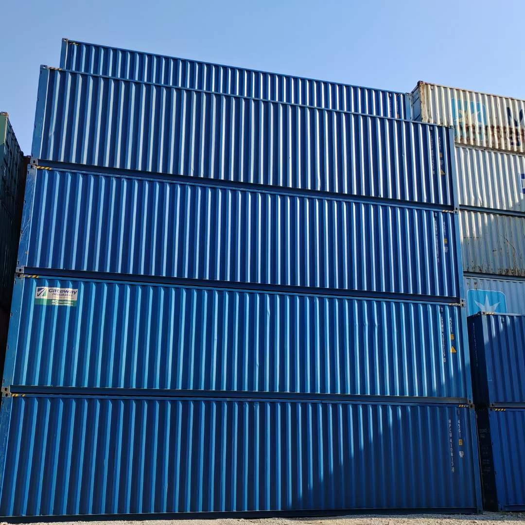 В крупных портах продаются специальные контейнеры для экспорта, 40-футовые коробки высотой, 60-40% новых подержанных контейнеров