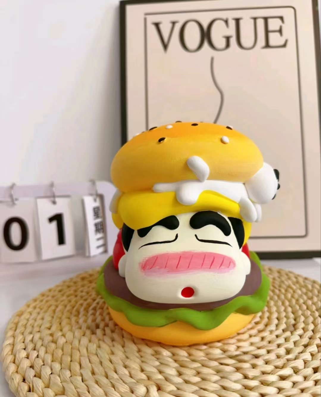 3D 미니 소형 아로마테라피 버거 샤오신