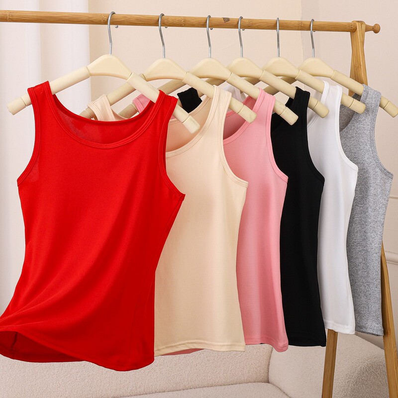 Temu Xiyin Half-Support Popular Vest Women's Summer Outer Wear Sleeveless T-Shirt 2024 New Breast-Covering Inner Top Temu Xiyin Half-Support Popular Vest Women's Summer Outer Wear Sleeveless T-Shirt 2024 New Breast-Covering Inner Top