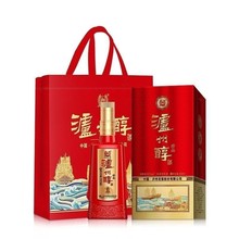 泸州醇珍品 52度浓香型白酒整箱6瓶装 白酒批发喜宴酒礼品