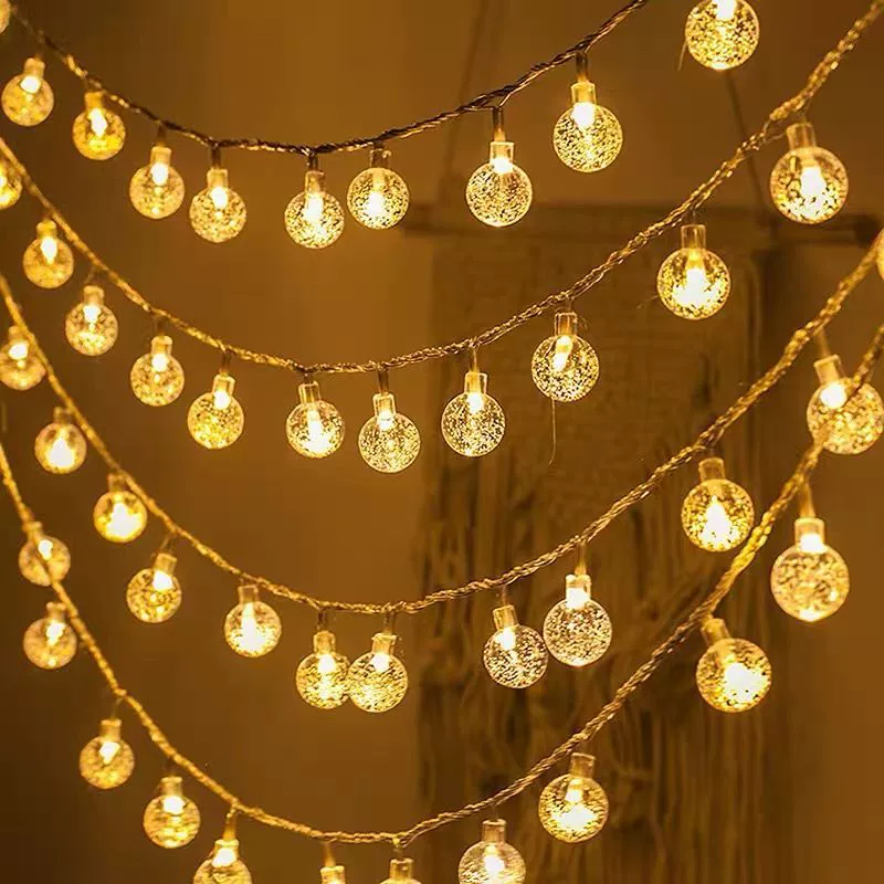 LED-гирлянда для палатки, декоративные мотивы, длина 1,5–30 м, варианты питания: батарея/USB/розетка