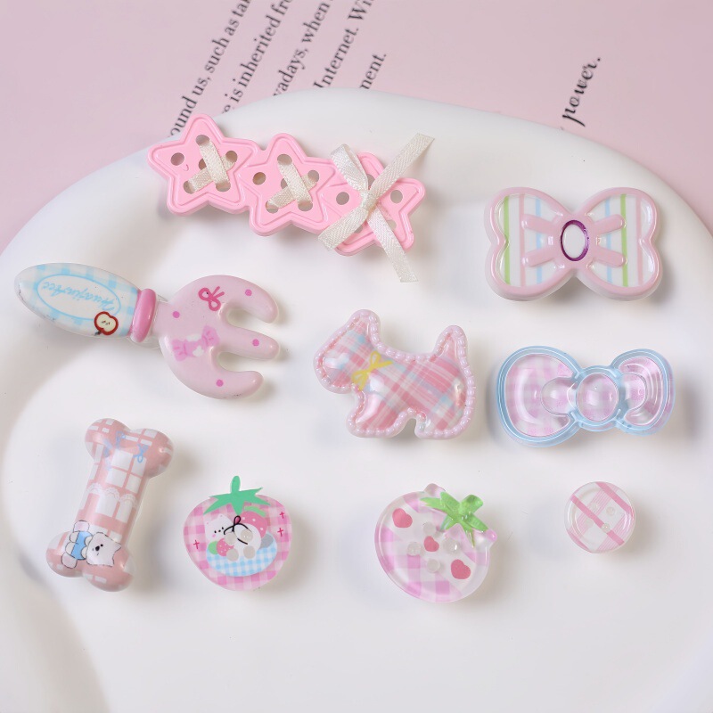 Cartoon DIY Resin Accessories Fork Cream Glue Hairpin Phone Case Keychain Pendant Bag Clothing Hat Sock Accessories Cartoon DIY Resin Accessories Fork Cream Glue Hairpin Phone Case Keychain Pendant Bag Clothing Hat Sock Accessories