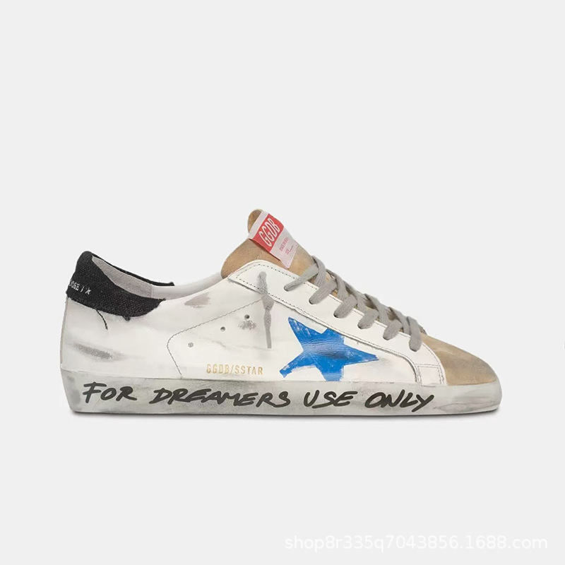 Clásico universal casual coreano GG hacer viejas estrellas pequeñas zapatos sucios zapatos de skate para hombres aumentan la altura interior de zapatos sucios de piel de vaca pequeños zapatos blancos