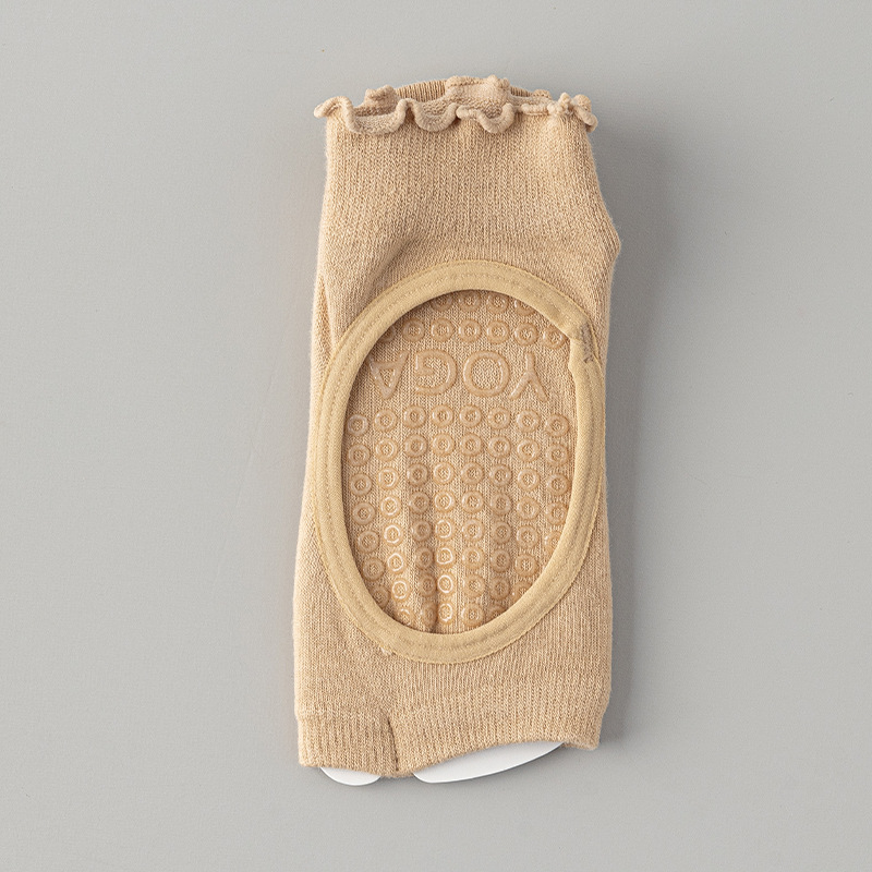 Niños y niñas, calcetines deportivos antideslizantes profesionales, calcetines de verano de Pilates, calcetines de mujer, calcetines de acondicionamiento físico, calcetines de espalda abierta