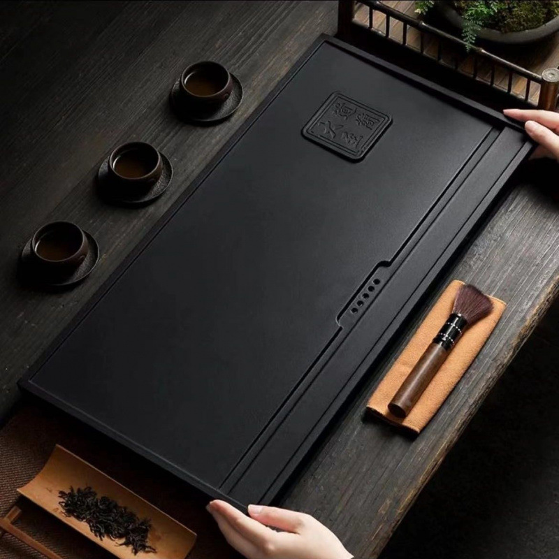 Oficina sala de estar mesa de té de piedra kung fu mesa de té de piedra natural mesa de té de alta calidad set de té