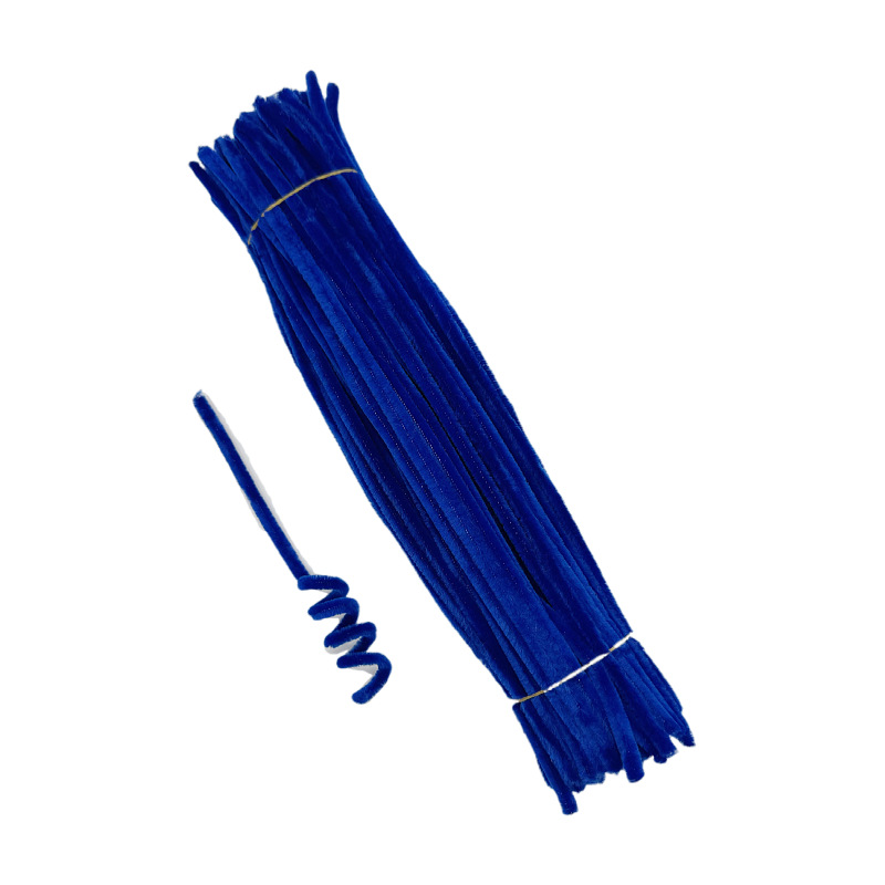 Cifrado [6mm Twisted stick] DIY tiras de lana de colores material hecho a mano de los niños ramo de terciopelo de dinosaurio lana Raíz de lana tiras