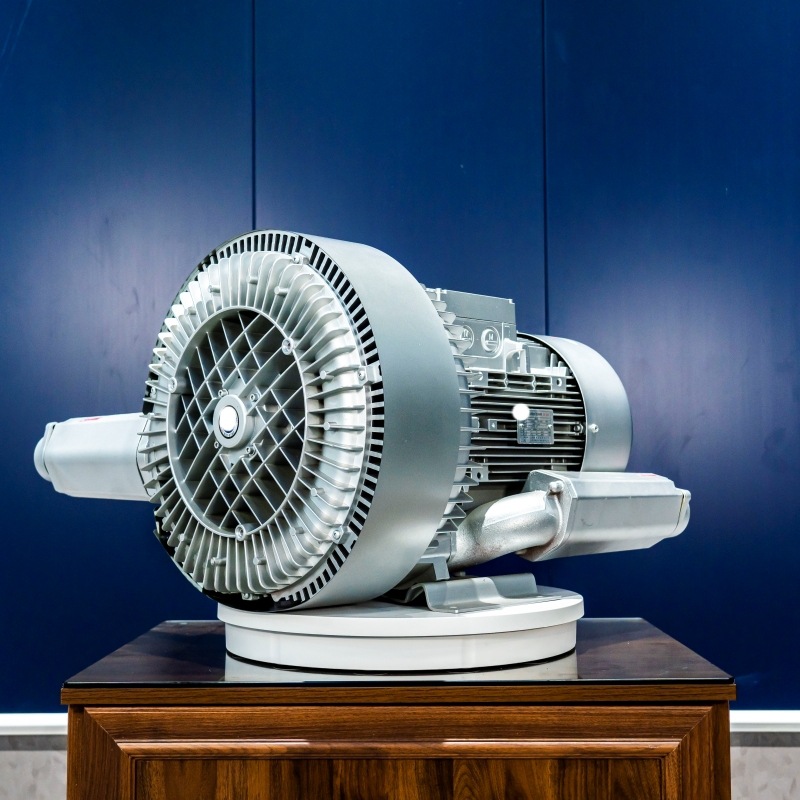 RB-8S-1旋涡式增氧鼓风机 污水曝气旋涡气泵 5.5KW双叶轮高压风机