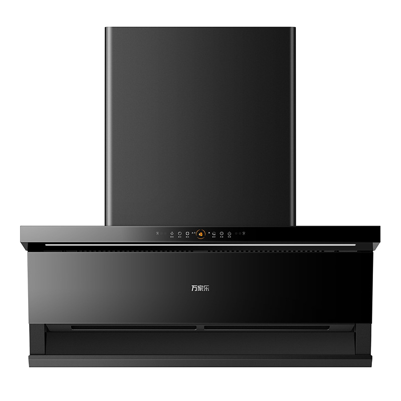 Wan Jiale Top Side Double Range Hood Household Kitchen 7-shaped Large Suction Range Hood K7R2