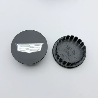 Cap 67mm, Car logo - flat-style-black-background-silver-label-67mm-one