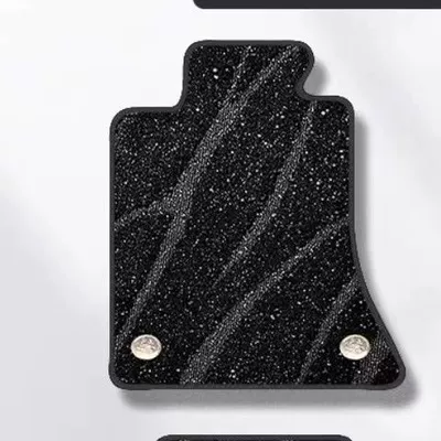 Suitable for Car Floor Mats, Starry Sky Blankets, Upper Floor Mats, Suede Starry Sky Blankets, Car Floor Mats, Thick, Environmentally Friendly and Odor-Free (Ayaqaltılar (Kovriklər)) - upper-level-main-driver-black-starry-sky-blanket