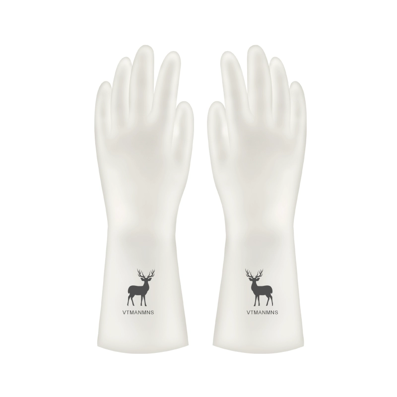 Gloves, wear-resistant durable latex winter set, increased thickness