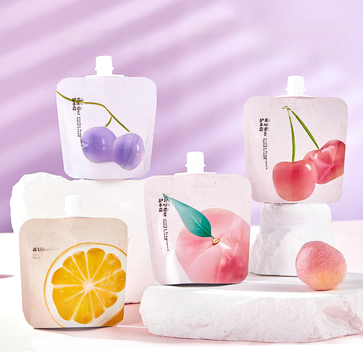 Cachiri Fruit Scented Hand Cream, Hydrating and Moisturizing, Light and Non-Greasy, Autumn/Winter Hand Cream, 30ml