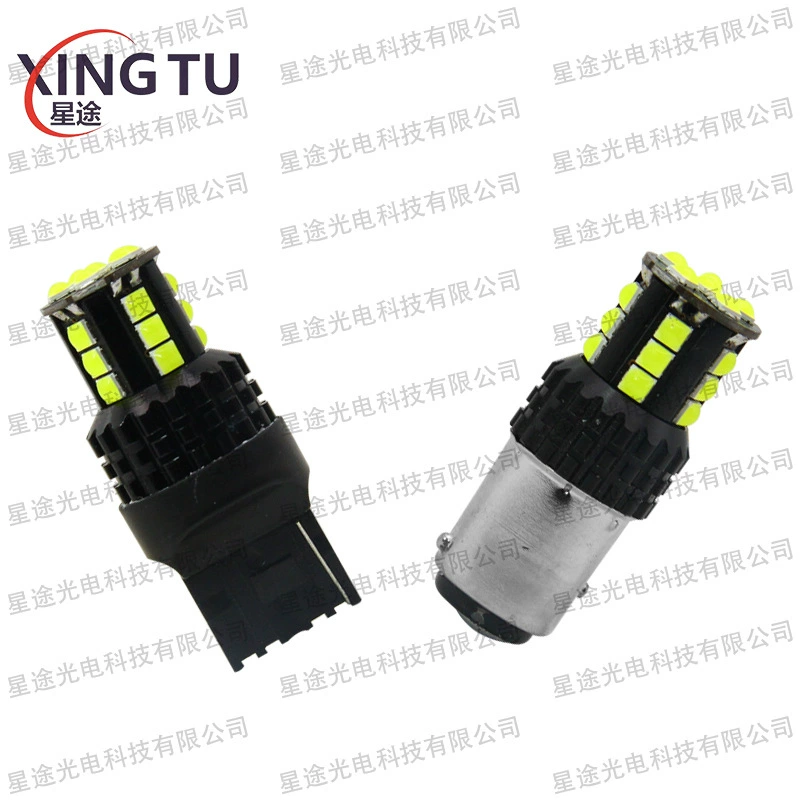 Автомобильные светодиодные огни заднего хода поворот, стоп-сигналы 3030 21SMD 1157 1156 задние лампы 7443