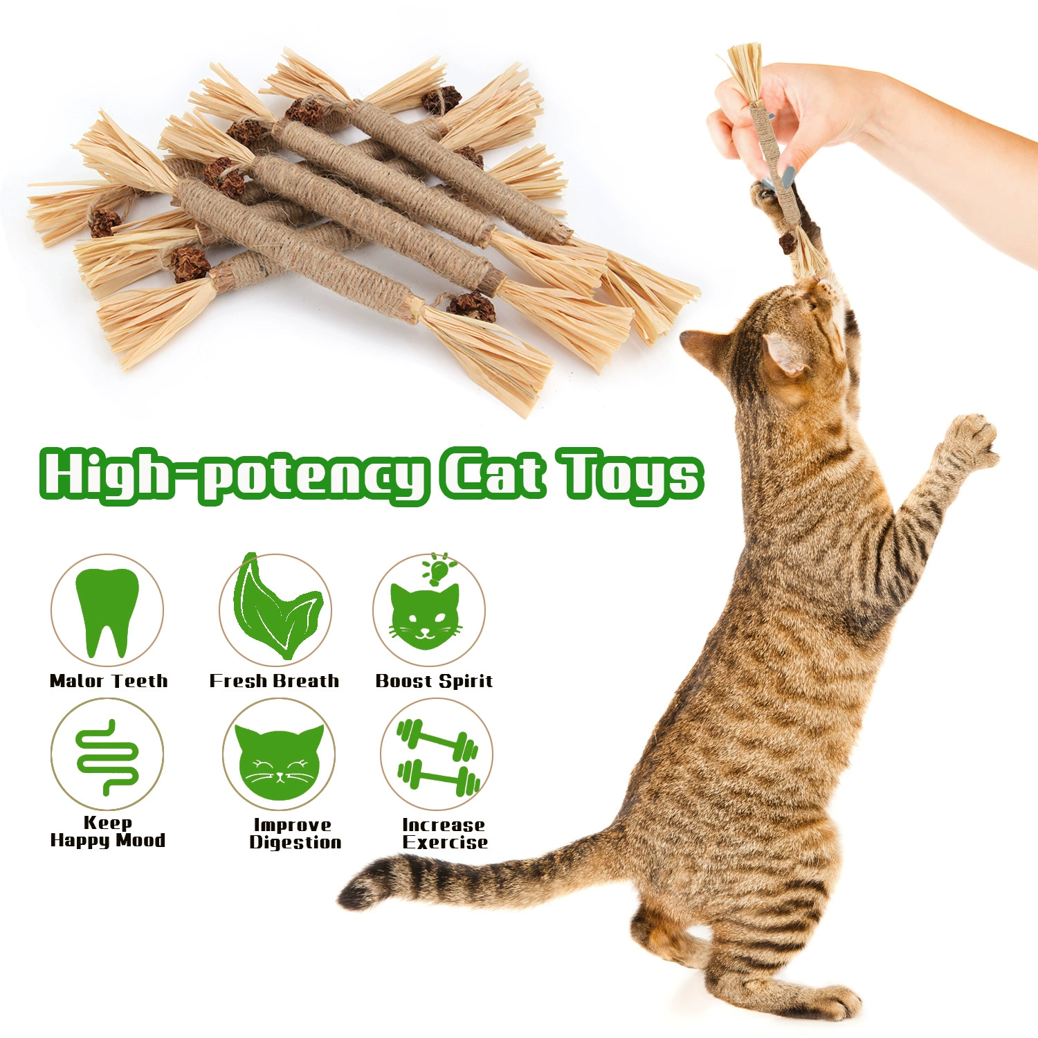 Мутиан саран, пепед, рафия, кошачий моляр, жевательная игрушка для кошек, забавная палочка для кошек, забавная игрушка для кошек, трансграничная горячая распродажа
