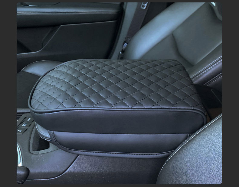 Four-Season Universal Armrest Pad Car Armrest Box Booster Pad Interior Modified Car Armrest Box Pad Cross-Border Wholesale
