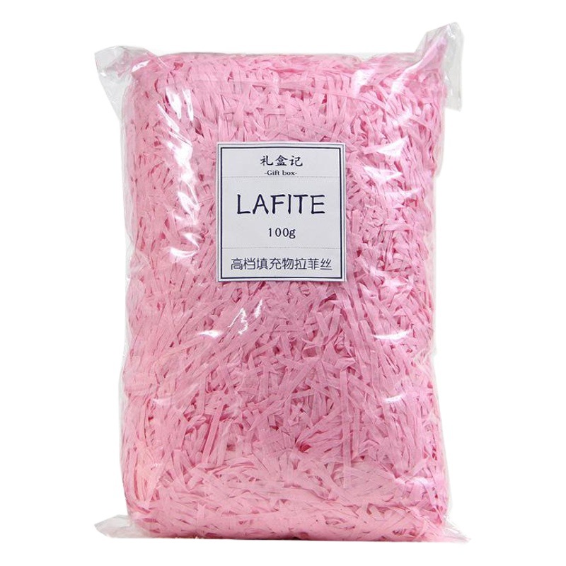 Wedding candy box decoration raffia paper silk packaging filling accessories gift packaging filling factory wholesale