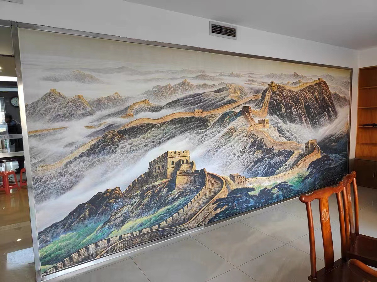 现代简约万里长城