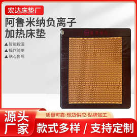 厂家销售阿鲁米纳负离子球加热床垫双温双控岫玉加热床垫