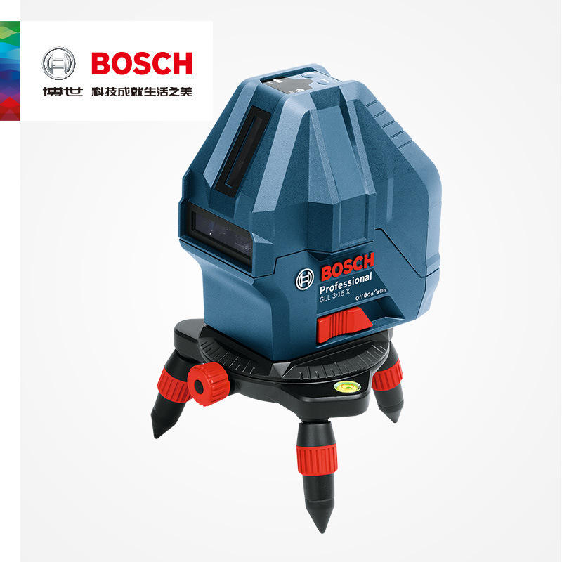 博世Bosch水平仪激光投线器三线标线仪GLL3-15X