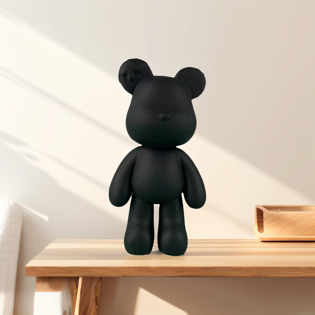 귀여운 곰 검은 배아 21cm_구멍 없음