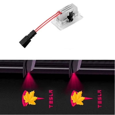 Suitable for Tesla Model3 Modelx Other lights - red-t-mark