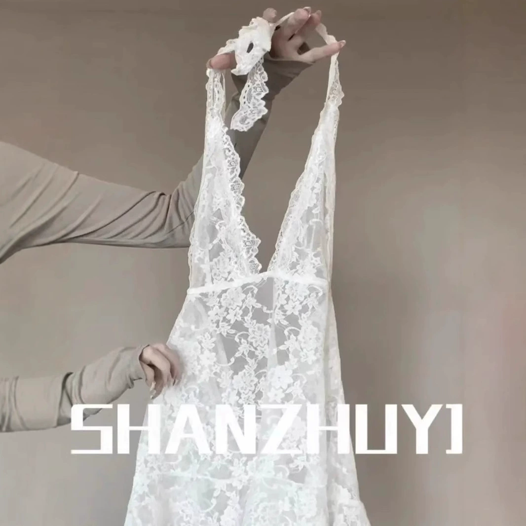 [Кружевное ношение необходимо] сладкий и пряный свитер без рукавов с вышивкой в начале осени тонкий и темпераментный дизайн кружева