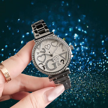 手表女士钻石可爱卡通复古手表女款镶钻奢华感精致男女通用手表