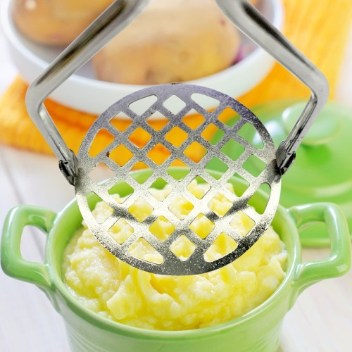 Multifunctional mashed potato tool household stainless steel mashed potato manual large mashed baby food supplement grinder
