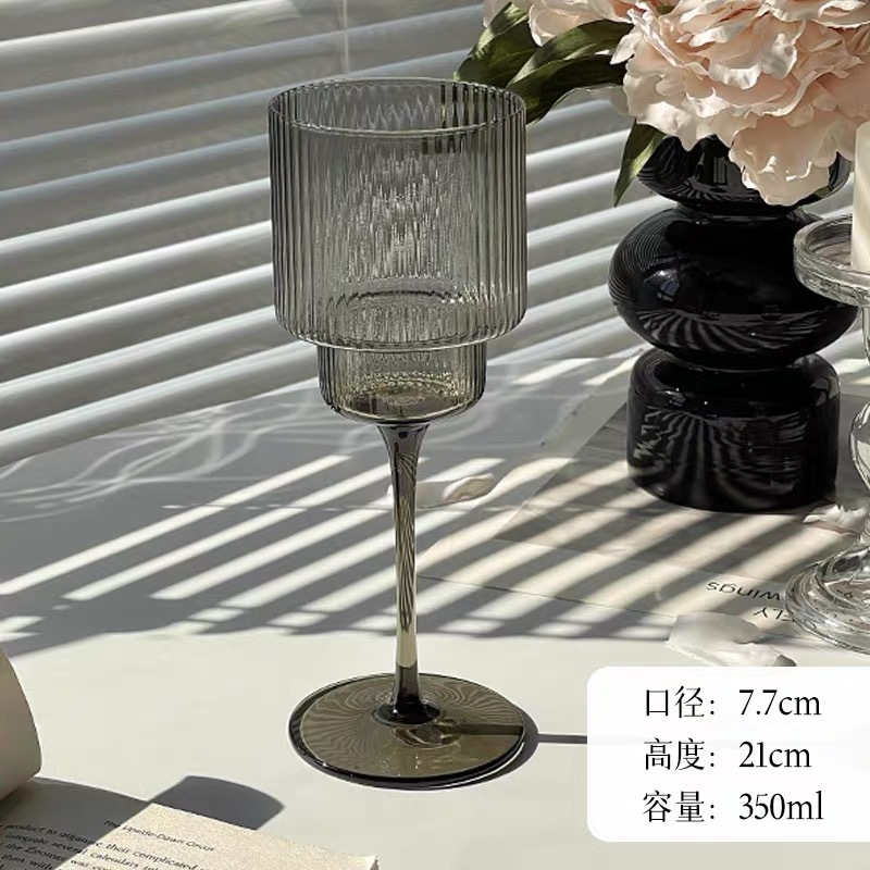 수직 패턴 잔 [재 350ml]]