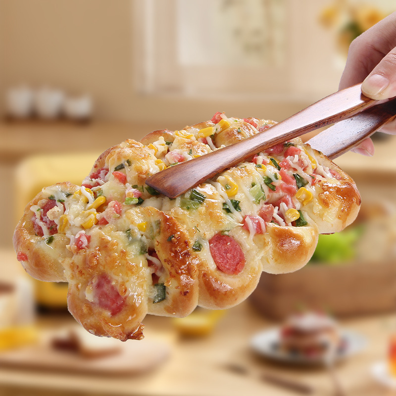 Nanmu Bread Clips Restaurant Wooden Food Clips Hotel Buffet Barbecue Clips Home Baking Cake Clips Pastries