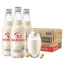 泰國哇米諾維他奶原味 玻璃瓶豆奶 24瓶*300ml毫升1箱 原裝進口