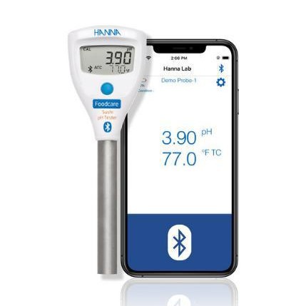 HI9810352  无线pH测试仪的寿司酸碱度计pH测试仪酸碱度测试仪
