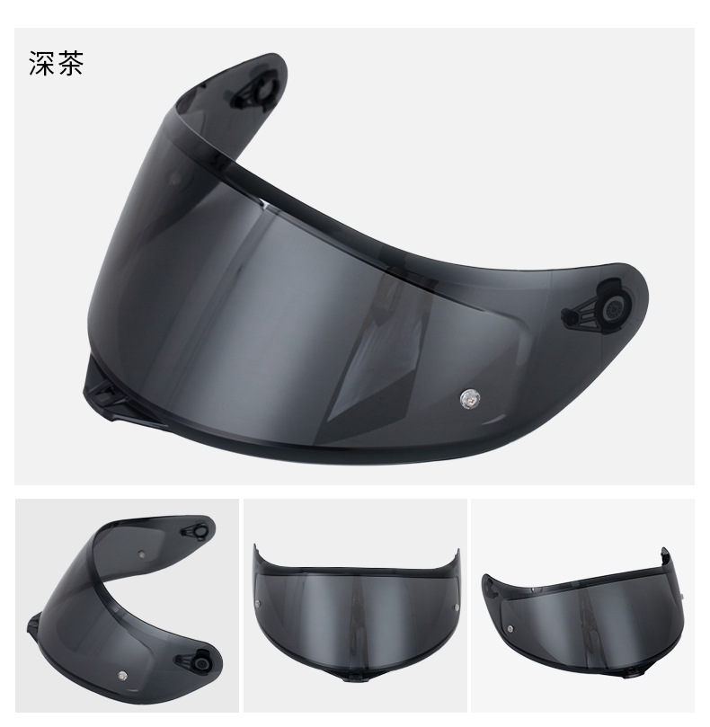 K5 Plus Motorcycle Helmet Visor Is Suitable for K1/K5/K3Sv with Snap-On Sunshade Soman Helmet Visor