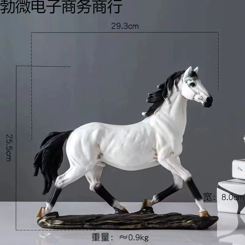 Высококачественный орнамент Dragon Horse Spirit для прихожей, кабинета, гостиной, офиса — новый стильный орнамент в виде лошади для фэн-шуй, привлекающего богатство.