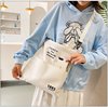 Shopping bag, brand phone bag one shoulder, capacious backpack, purse, linen bag, Korean style