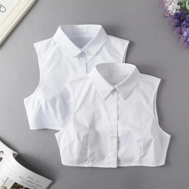 Korean style fake collar women's all-match fake collar shirt fake collar shirt collar sweater decorative collar autumn and winter cotton white collar Korean style fake collar women's all-match fake collar shirt fake collar shirt collar sweater decorative collar autumn and winter cotton white collar
