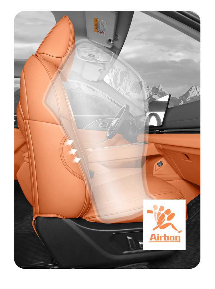 Specifically designed for the 2026 Haval H6L, these all-season, full-coverage car seat covers are made of breathable leather