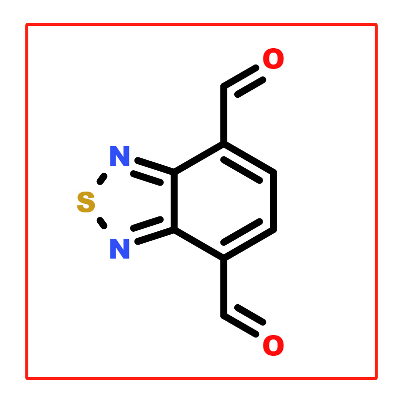 苯并[c][1,2,5]噻二唑-4,7-二甲醛 CAS号5170-67-2 核磁H 科研用