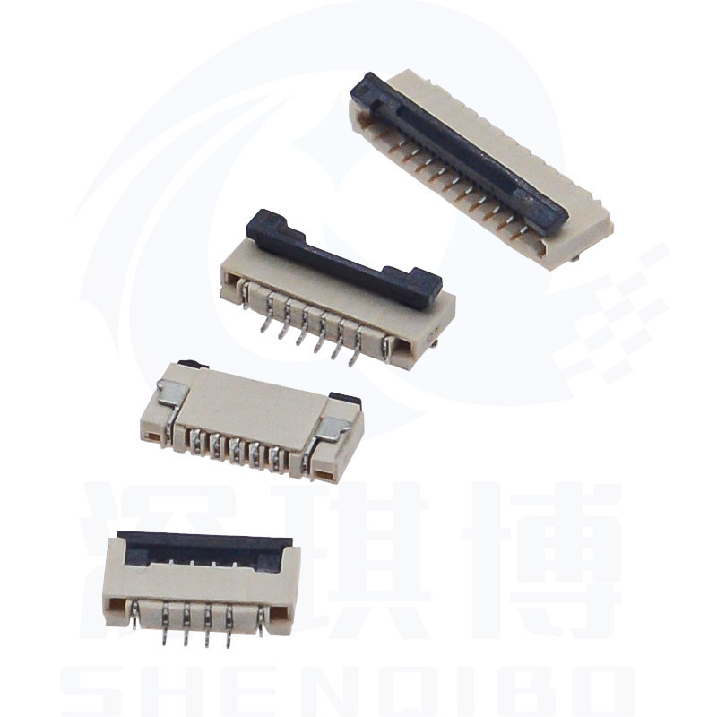 FPC/FFCワイヤコネクタ0.5/1.0mm間隔引き出し上下位置ずれ立貼りカバーテープ|undefined