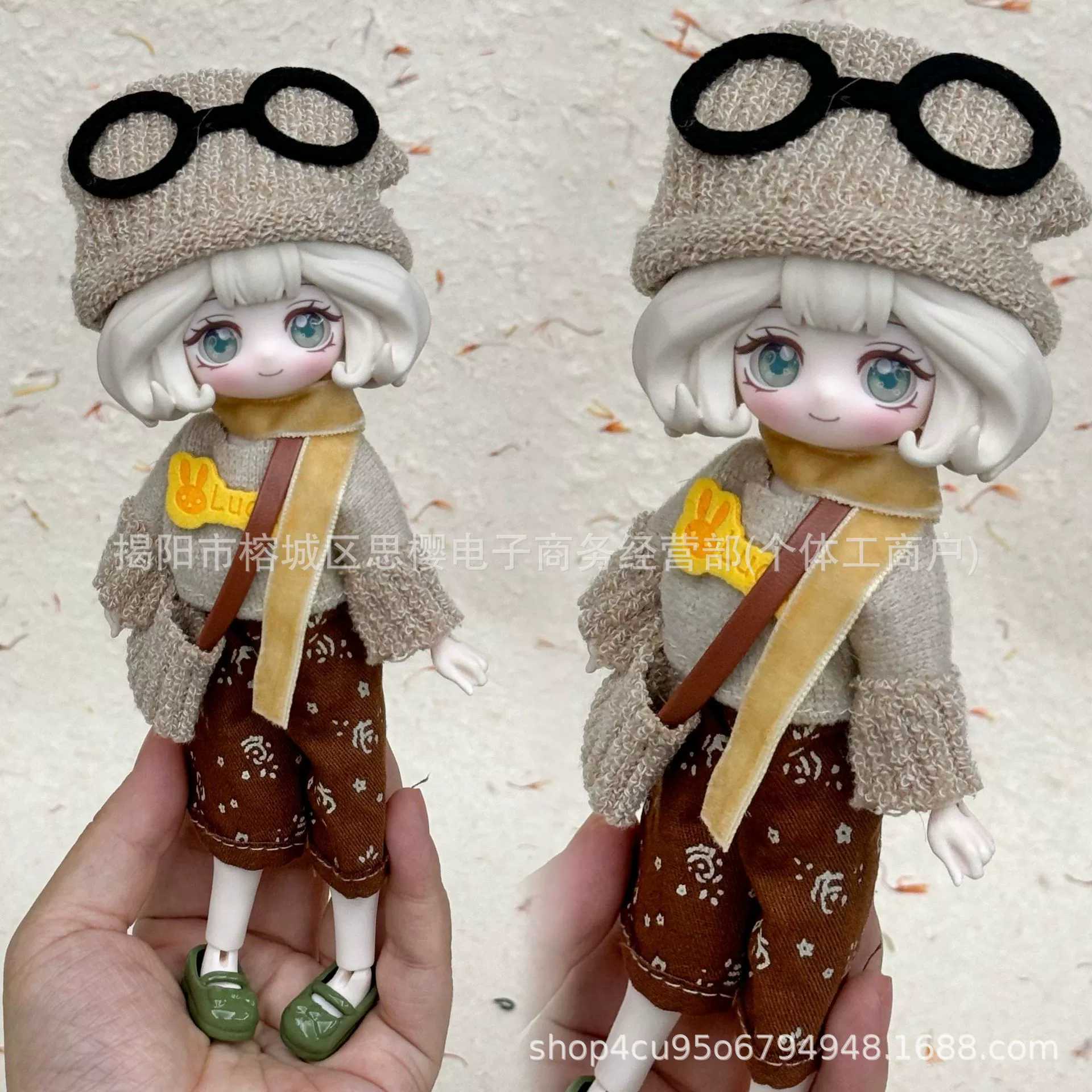 Набор одежды для куклы 8 очков bjd 12 очков ob11 11–17 см Ah Ti Bang Ni Tu Penny Beast Boy Clothes