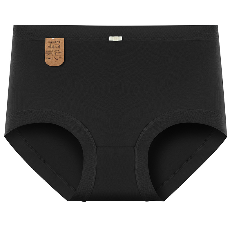 Ropa interior de mujer de algodón de cintura alta de gran tamaño 50S para mujer, ropa interior de algodón de cintura alta para bebé 7A para mujer