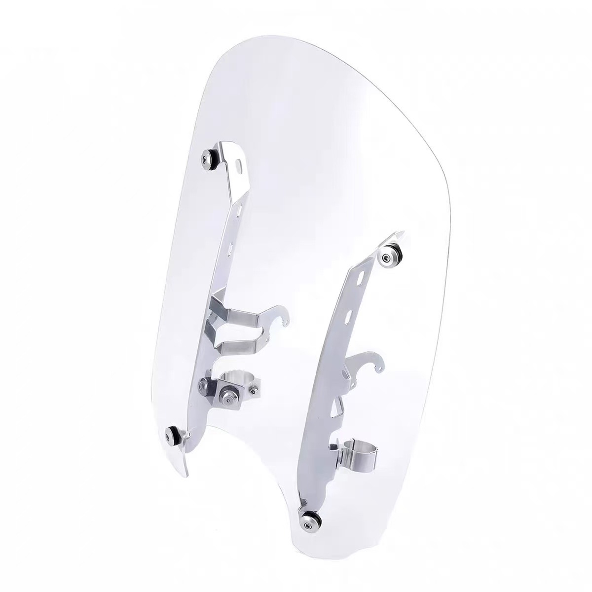 Suitable for Indian Scout Light Cavalry, front windshield, transparent windscreen, thickened 4.2MM windshield, 2016-2024 models