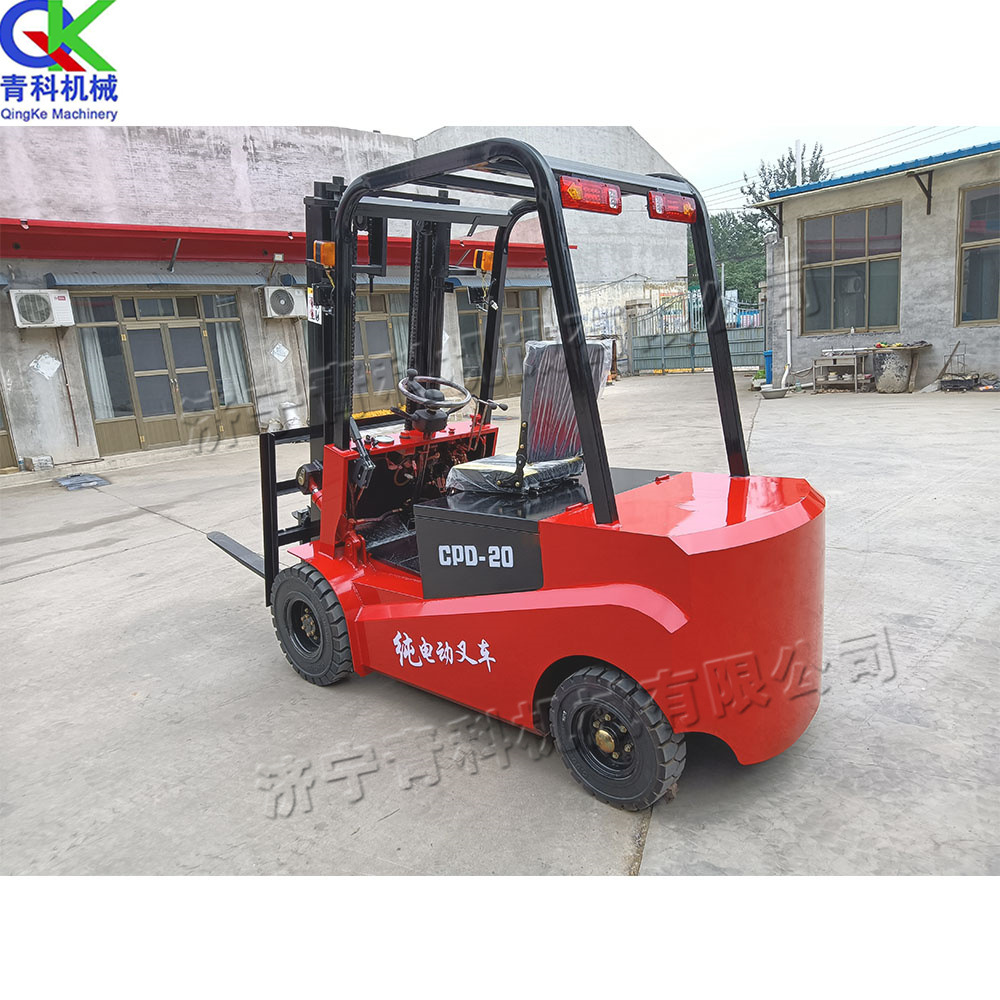 车间搬运电动叉车 座驾式装卸电瓶堆高车 全自动四轮升降搬运车